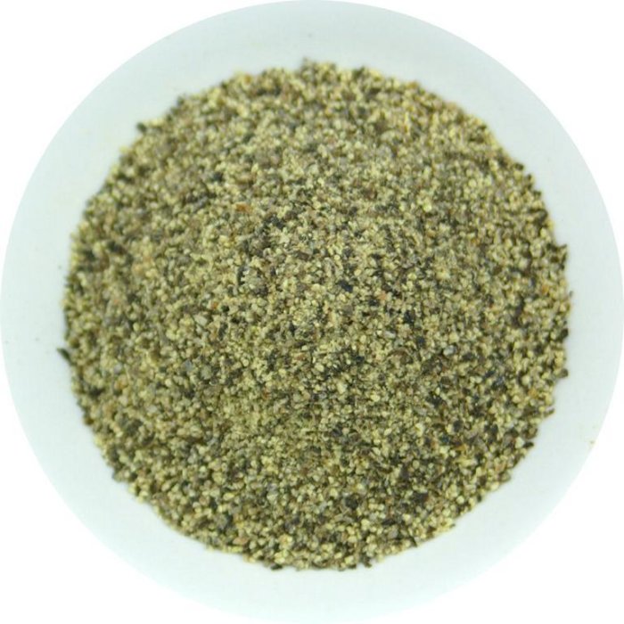 Pfeffer schwarz, fein geschroten 100g